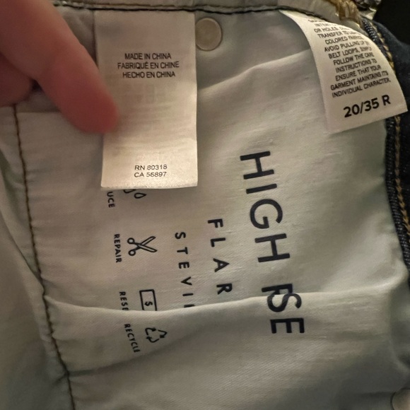 LUCKY Stevie High Waist Flare Leg Jeans. Size 20/35. - Picture 15 of 15